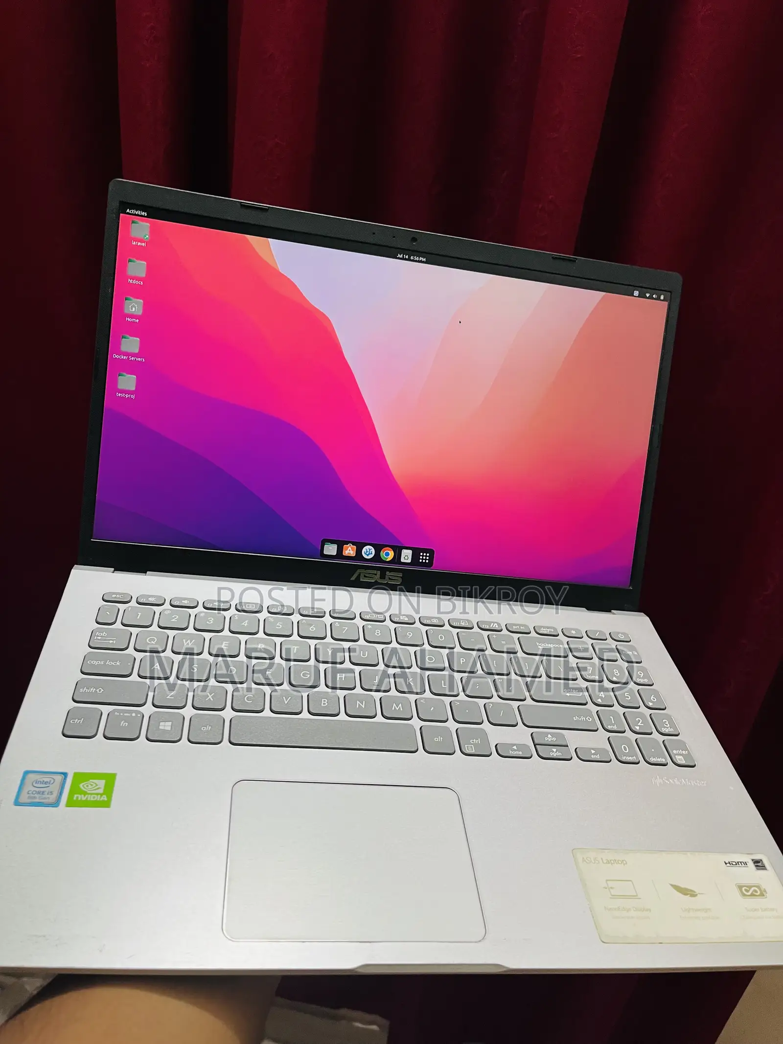 ল্যাপটপ Asus VivoBook 15 X505BA 20GB Intel Core i5 HDD+SSD 512GB