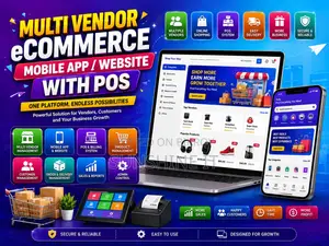 Multi Vendor eCommerce Mobile App / Website With POS