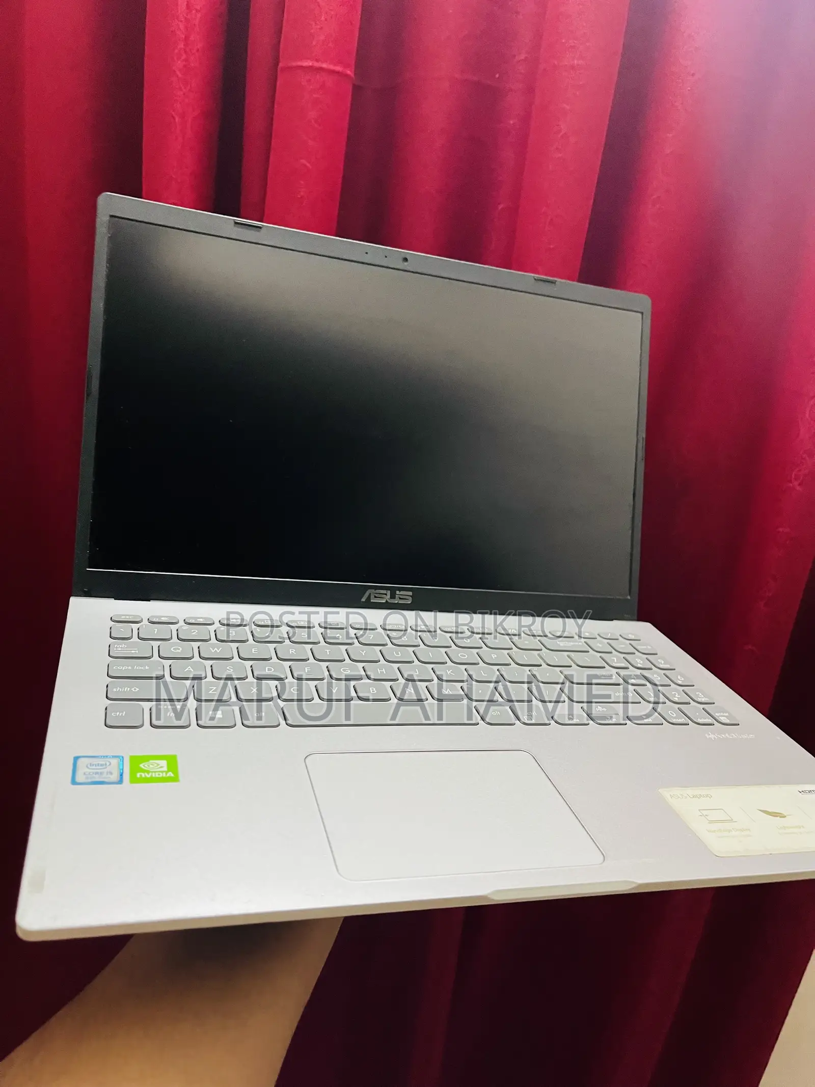 ল্যাপটপ Asus VivoBook 15 X505BA 20GB Intel Core i5 HDD+SSD 512GB