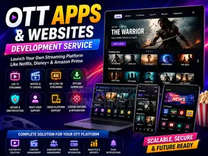 OTT Apps & Websites Development Service