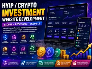 HYIP / Crypto Investment Website Development