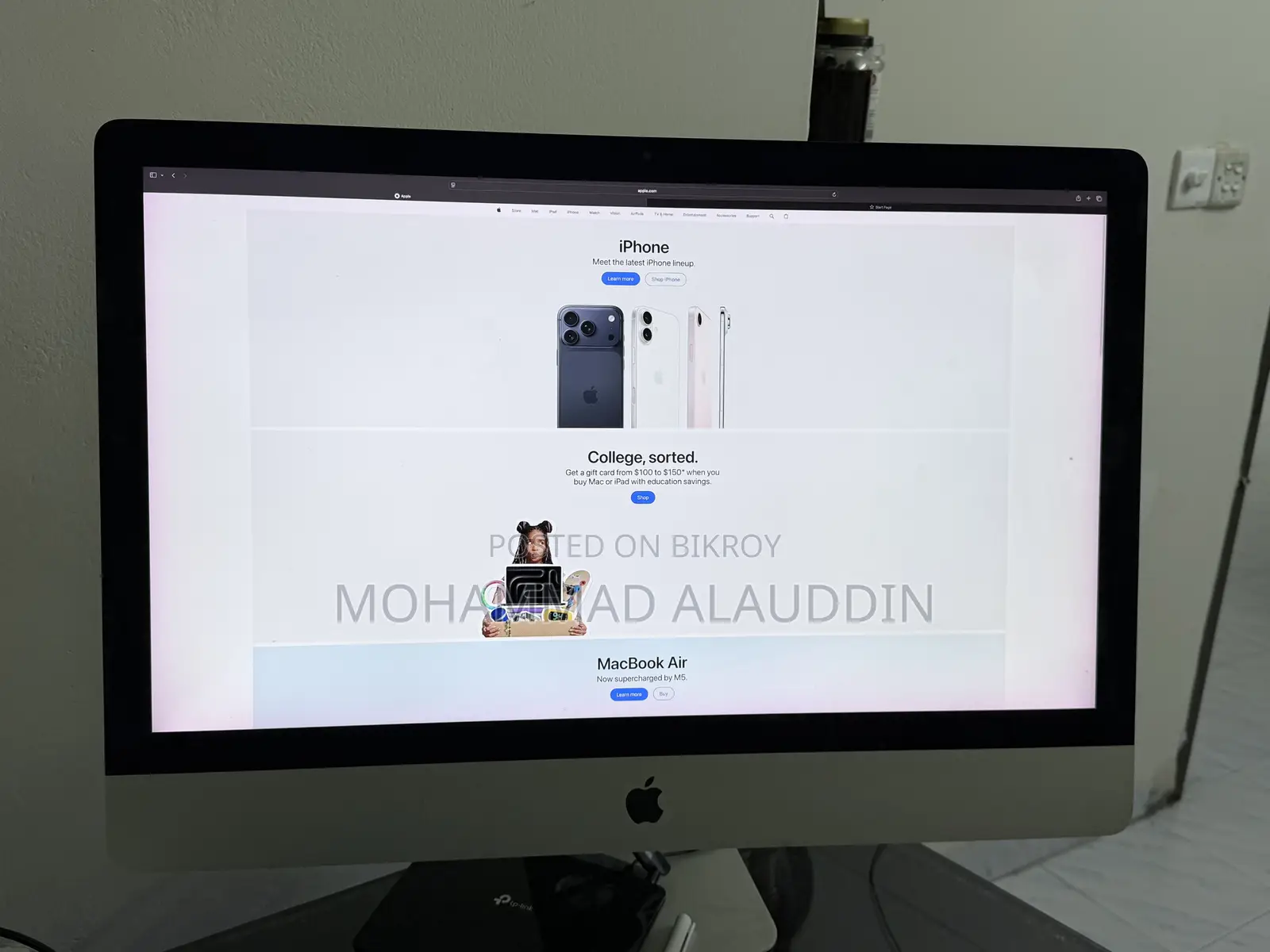 Desktop Computer Apple iMac Pro 8GB Intel Core i5 HDD 1TB