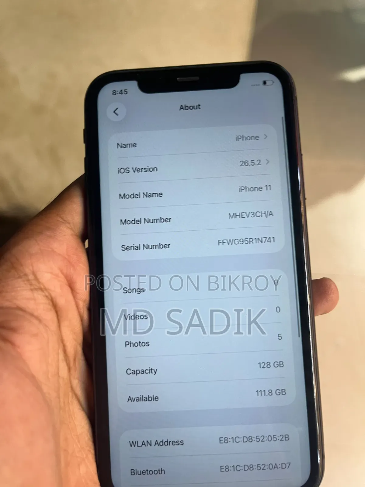 Apple iPhone 11 128 GB Black
