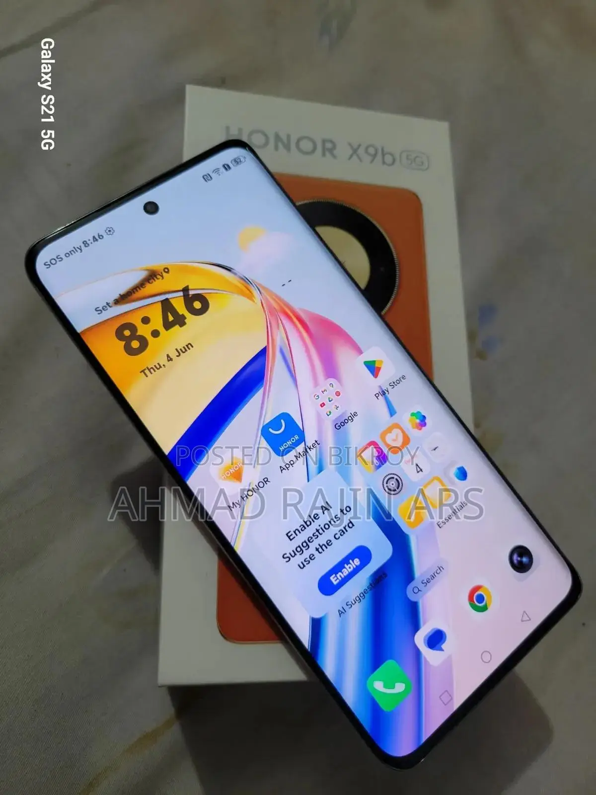 Honor X9b 5G 256 GB Orange