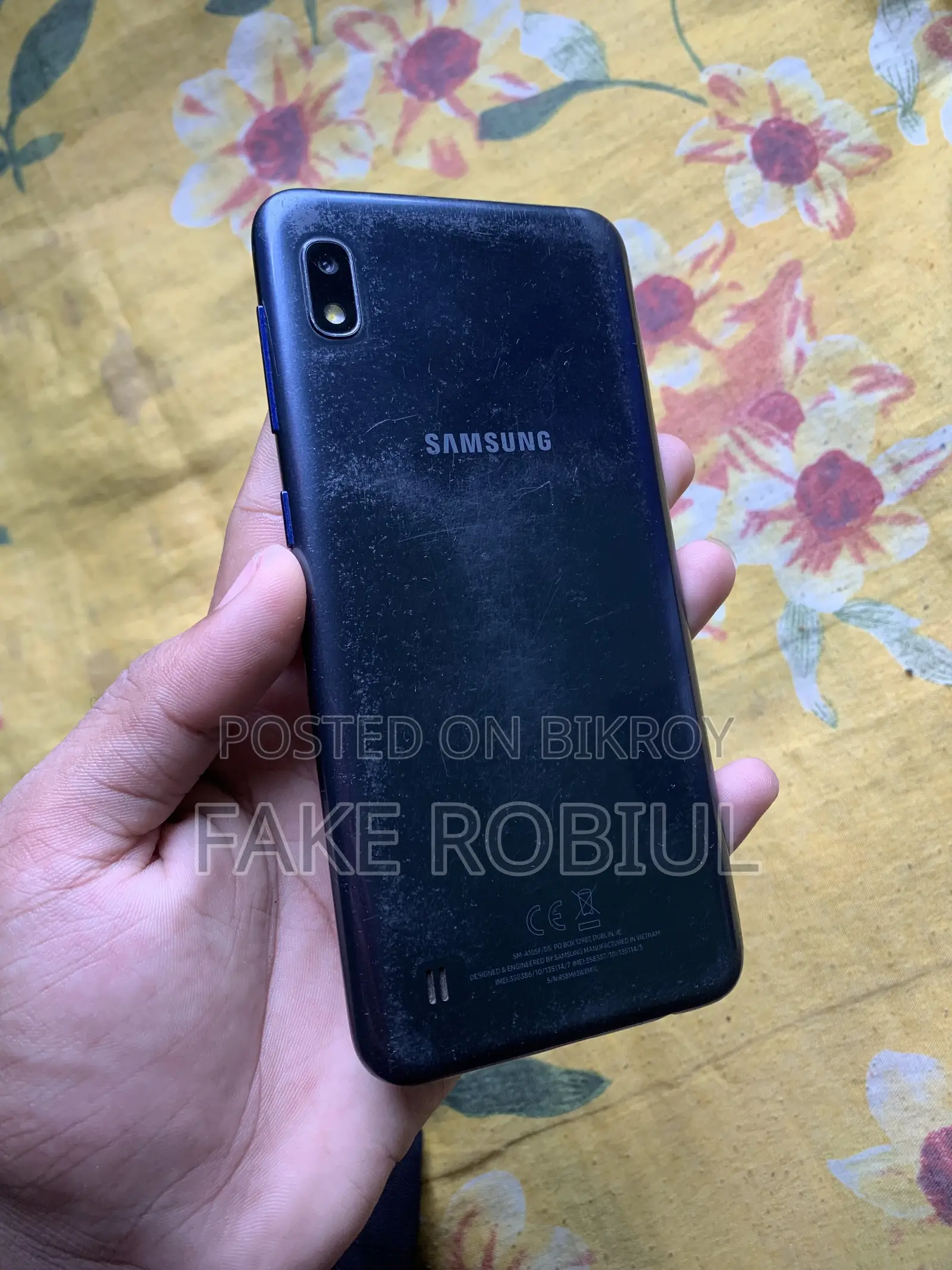 Samsung A10 32 GB Black