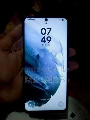 নতুন Samsung Galaxy S21+ 5G 256 GB ব্ল্যাক