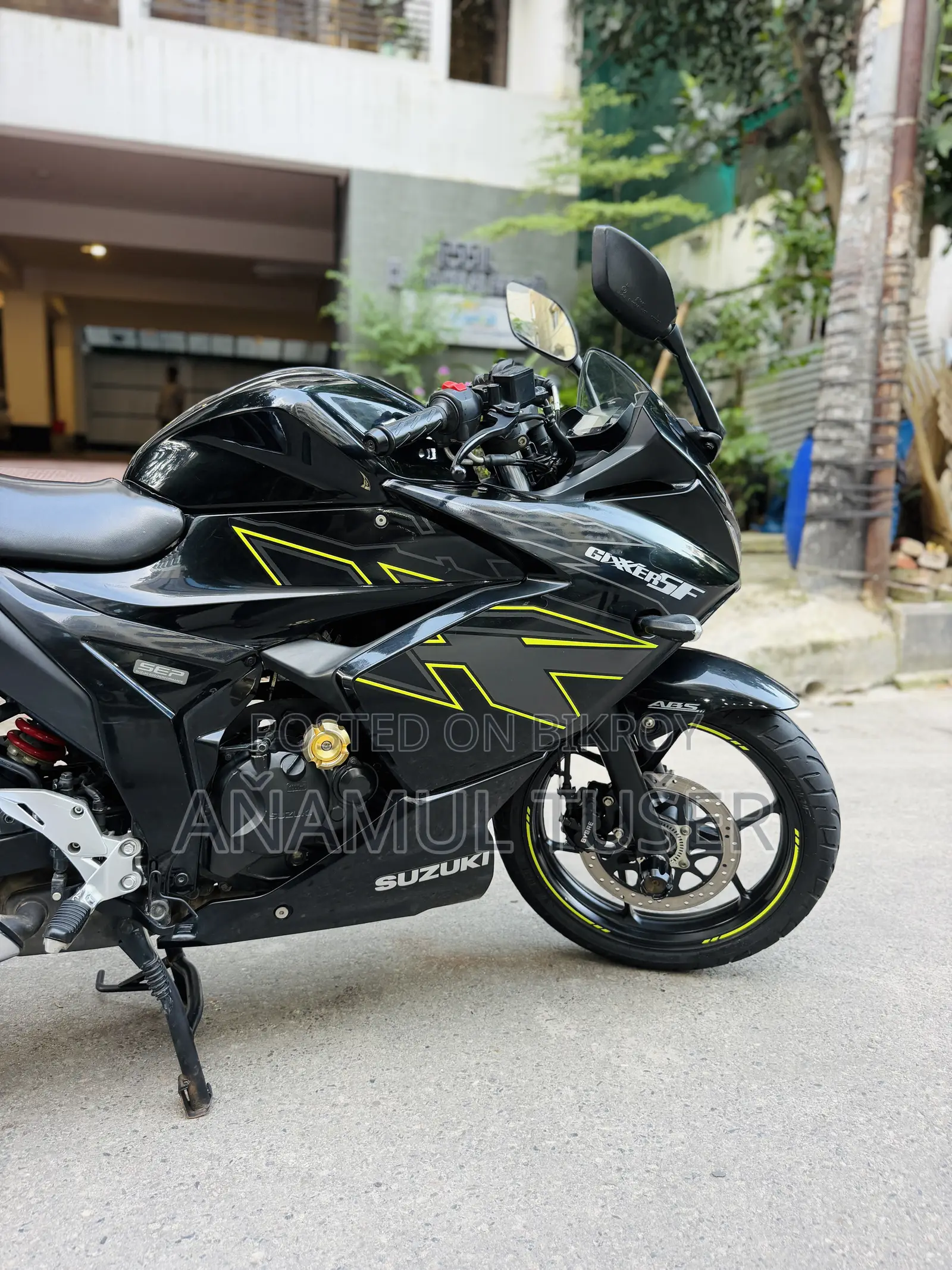 Suzuki Gixxer SF 2024 Black