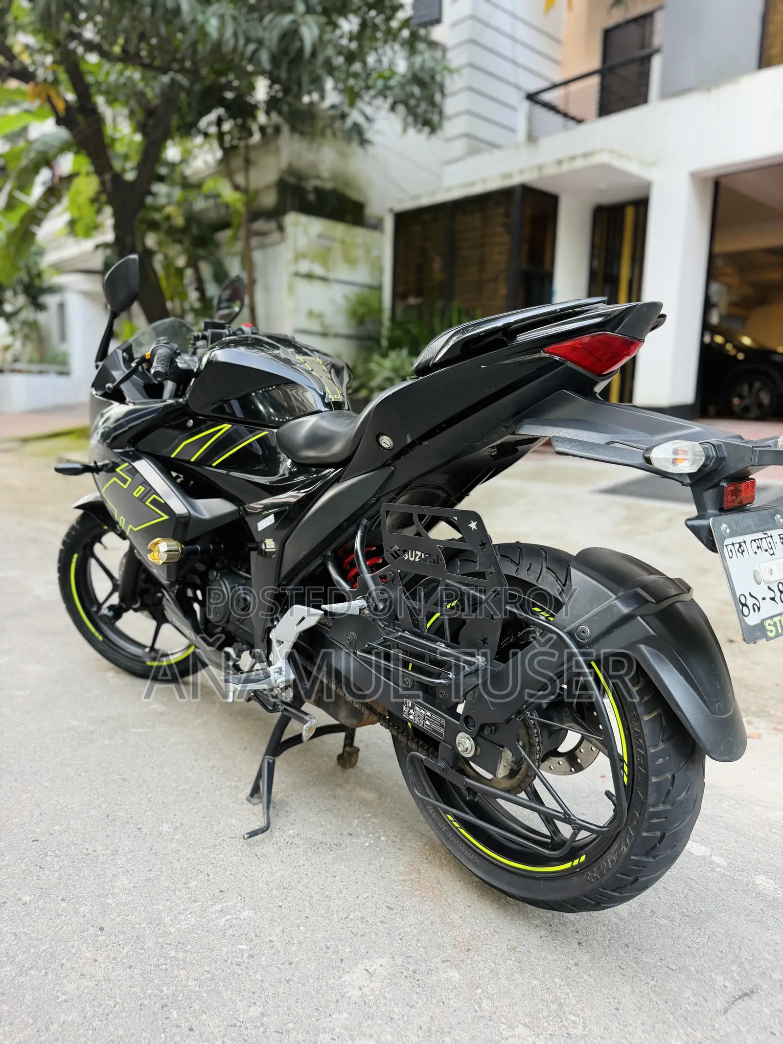 Suzuki Gixxer SF 2024 Black