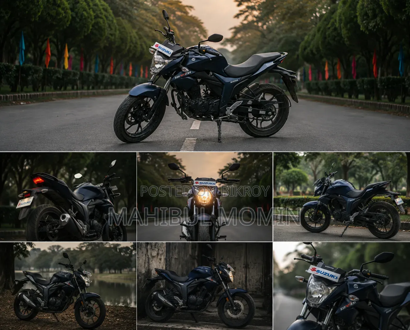 Suzuki Gixxer 2023 Blue