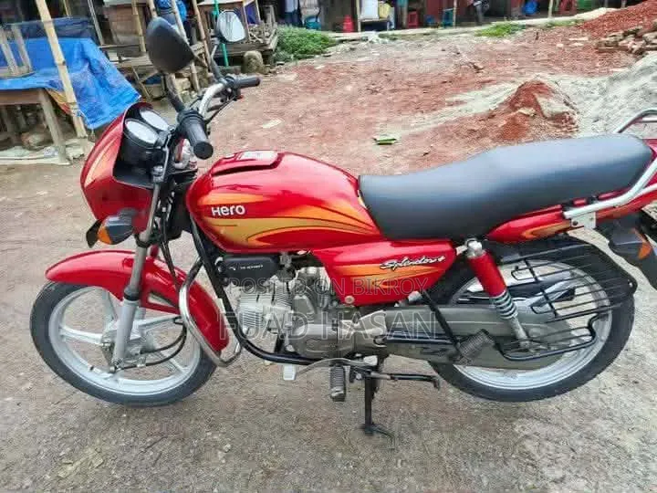 Hero Splendor Plus 2020 Red
