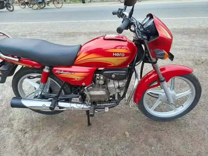 Hero Splendor Plus 2020 Red