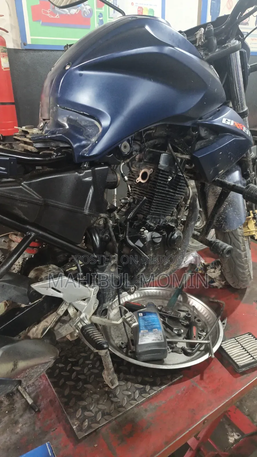 Suzuki Gixxer 2023 Blue