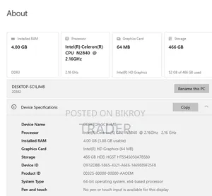 Lenovo Flex 6 4GB RAM Intel HDD 128GB Laptop
