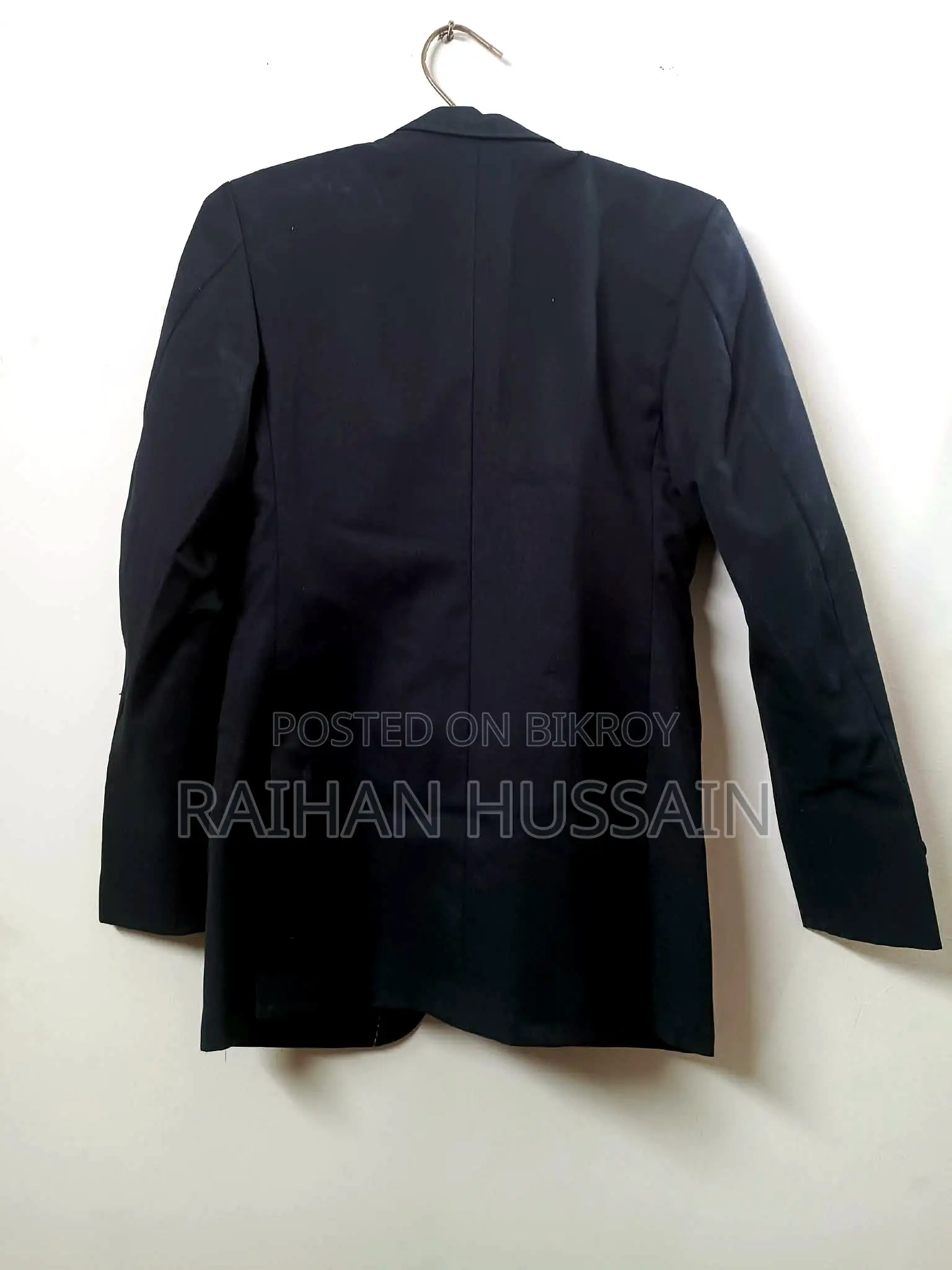 3-Piece Custom Tailored Suit(Navy) –Top Ten Fabrics & Tailors Slim Fit