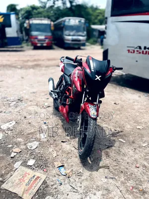 টিভিএস আপাচে আরটিআর ১৬০ টুভি ২০১৮ লাল