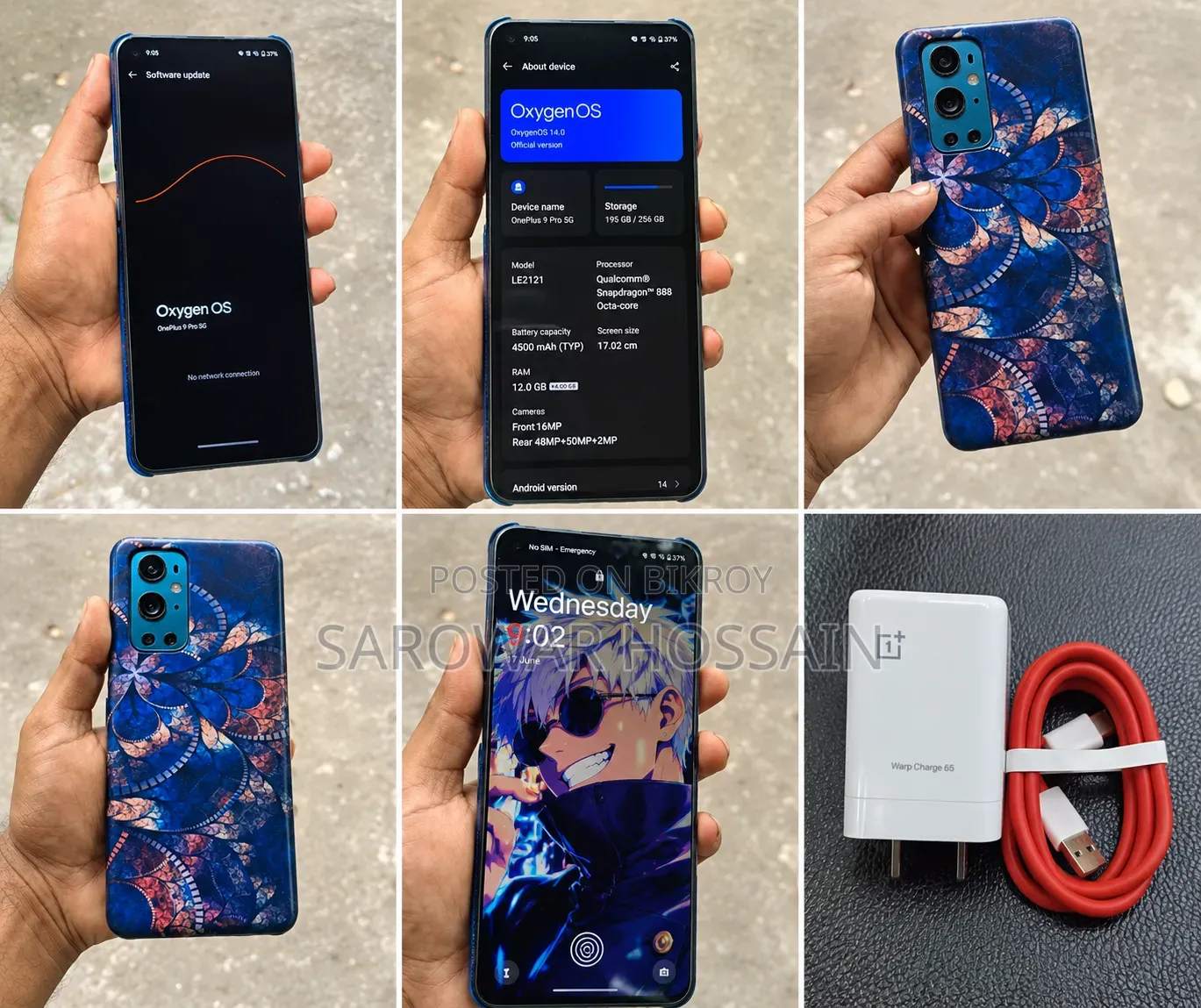 OnePlus 9 Pro 256 GB Blue