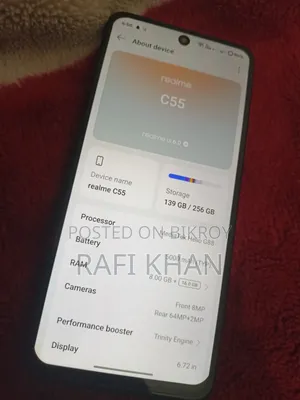 Realme C55 256 GB Black
