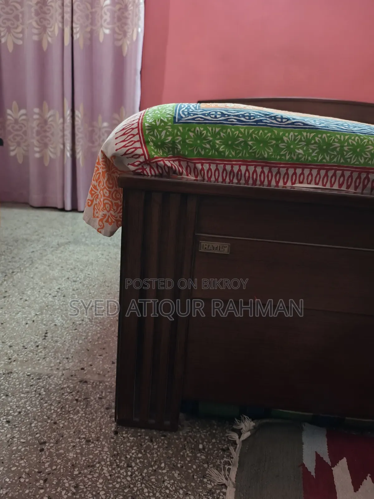 ম্যাট্রেস ও তোষক সহ হাতিলের (Hatil) চমৎকার বিছানা বিক্রি হবে