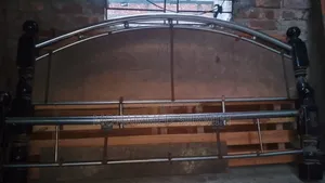 Bed Iron and Wood Mixed