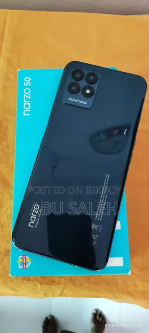 রিয়েলমি নারজো ৫০ ৬৪ জিবি ব্ল্যাক