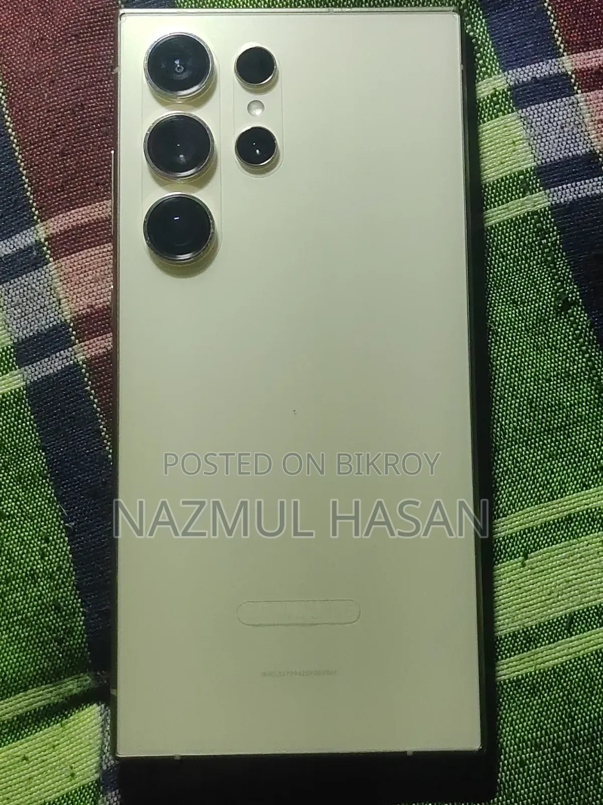 স্যামসাং গ্যালাক্সি এস২৪ আল্ট্রা ৫১২ জিবি গোল্ড