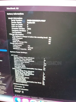 Laptop Apple MacBook Air 2020 M1 8GB Apple M1 Max SSHD (Hybrid) 256GB