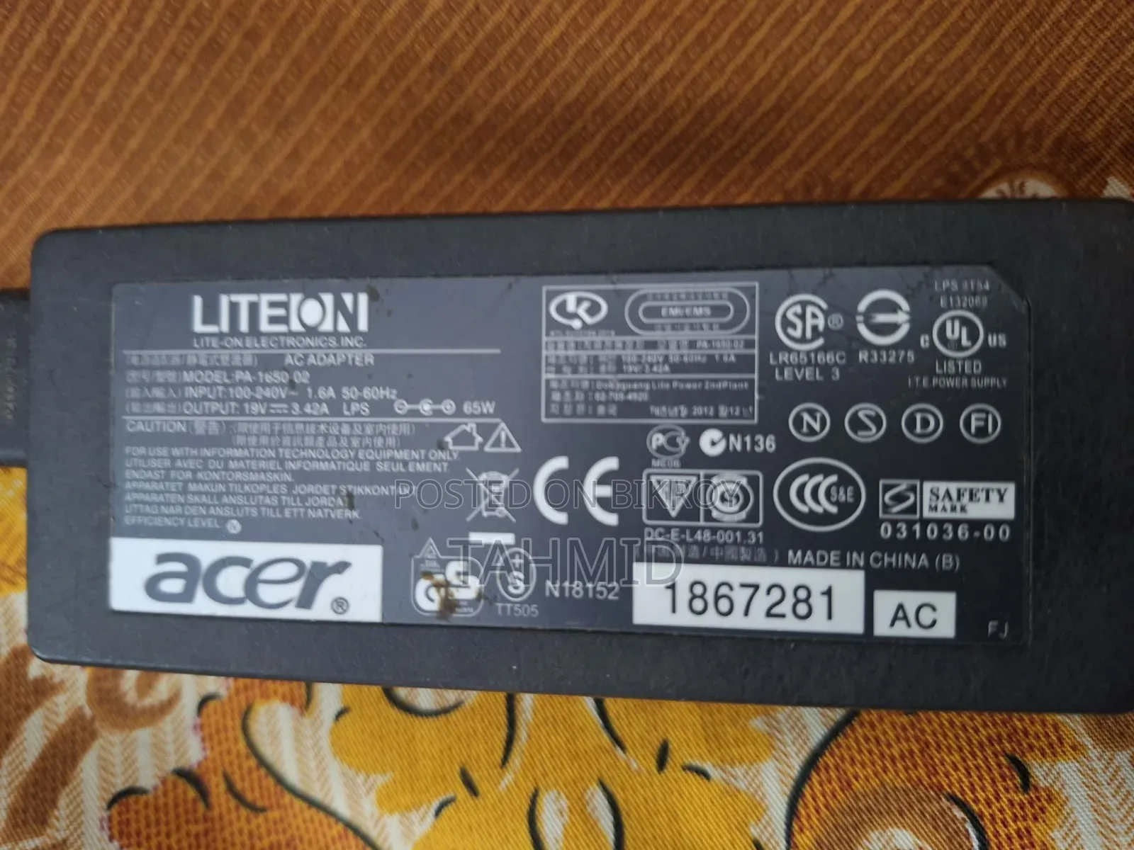 Acer Laptop 8GB Intel Core i5 HDD+SSD 500GB
