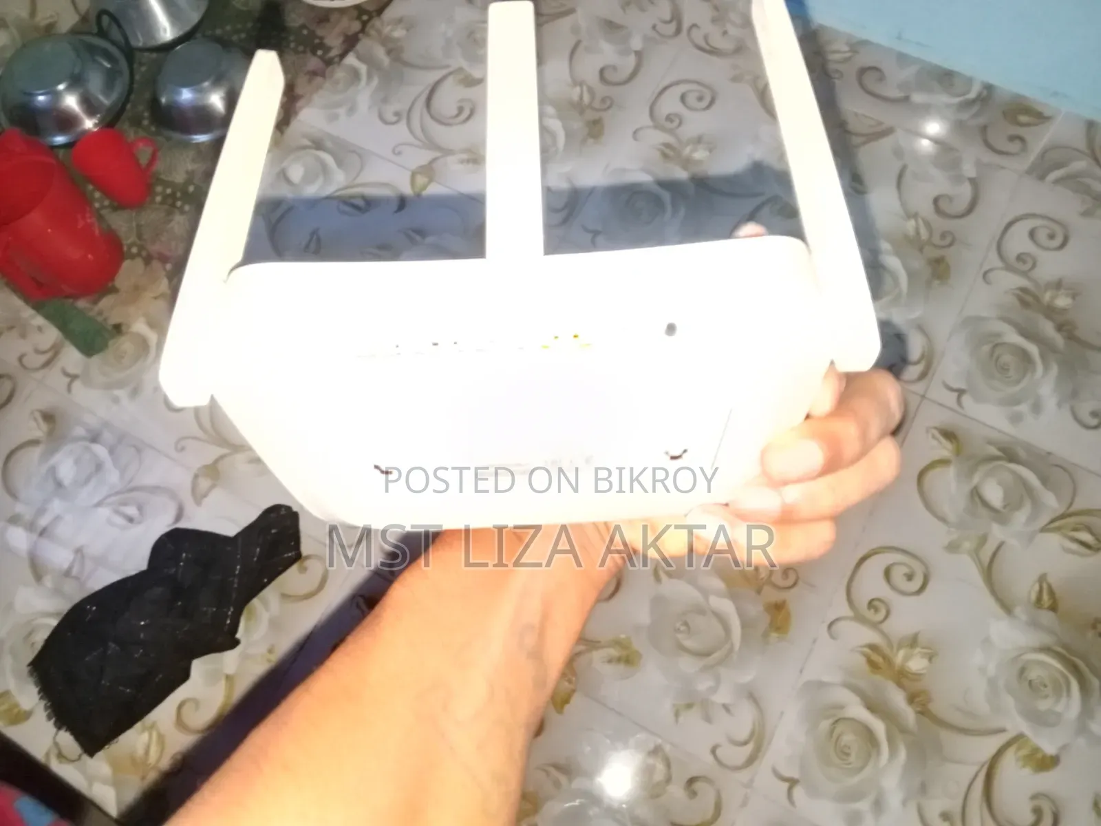 The router will be sold