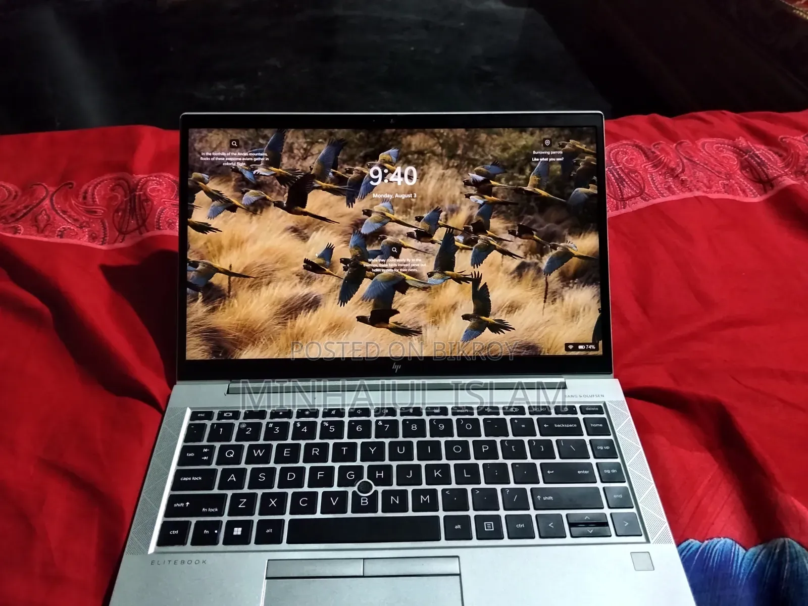 Laptop HP EliteBook 845 G8 16GB AMD Ryzen 5 SSD 512GB