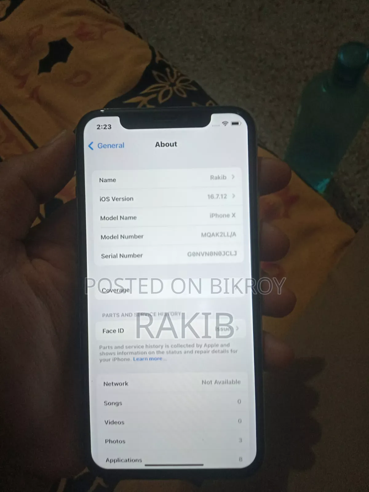 Apple iPhone X 64 GB White