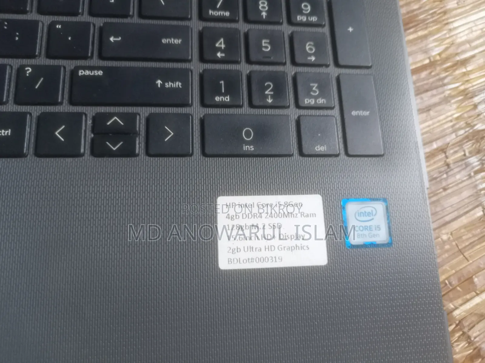 Laptop HP EliteBook 840 G6 8GB Intel Core i5 HDD+SSD 512GB