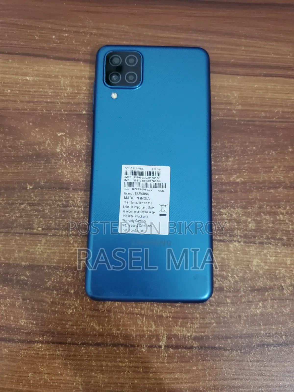 Samsung Galaxy A12 128 GB Blue