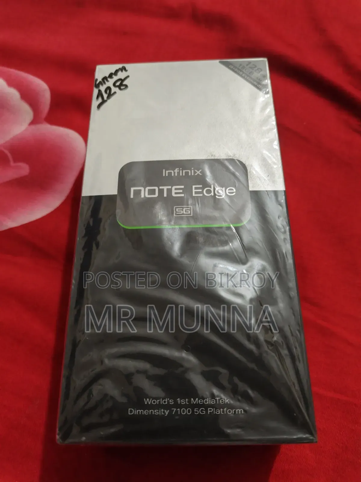 New Infinix Note Edge 128 GB Blue