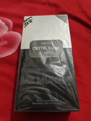 New Infinix Note Edge 128 GB Blue