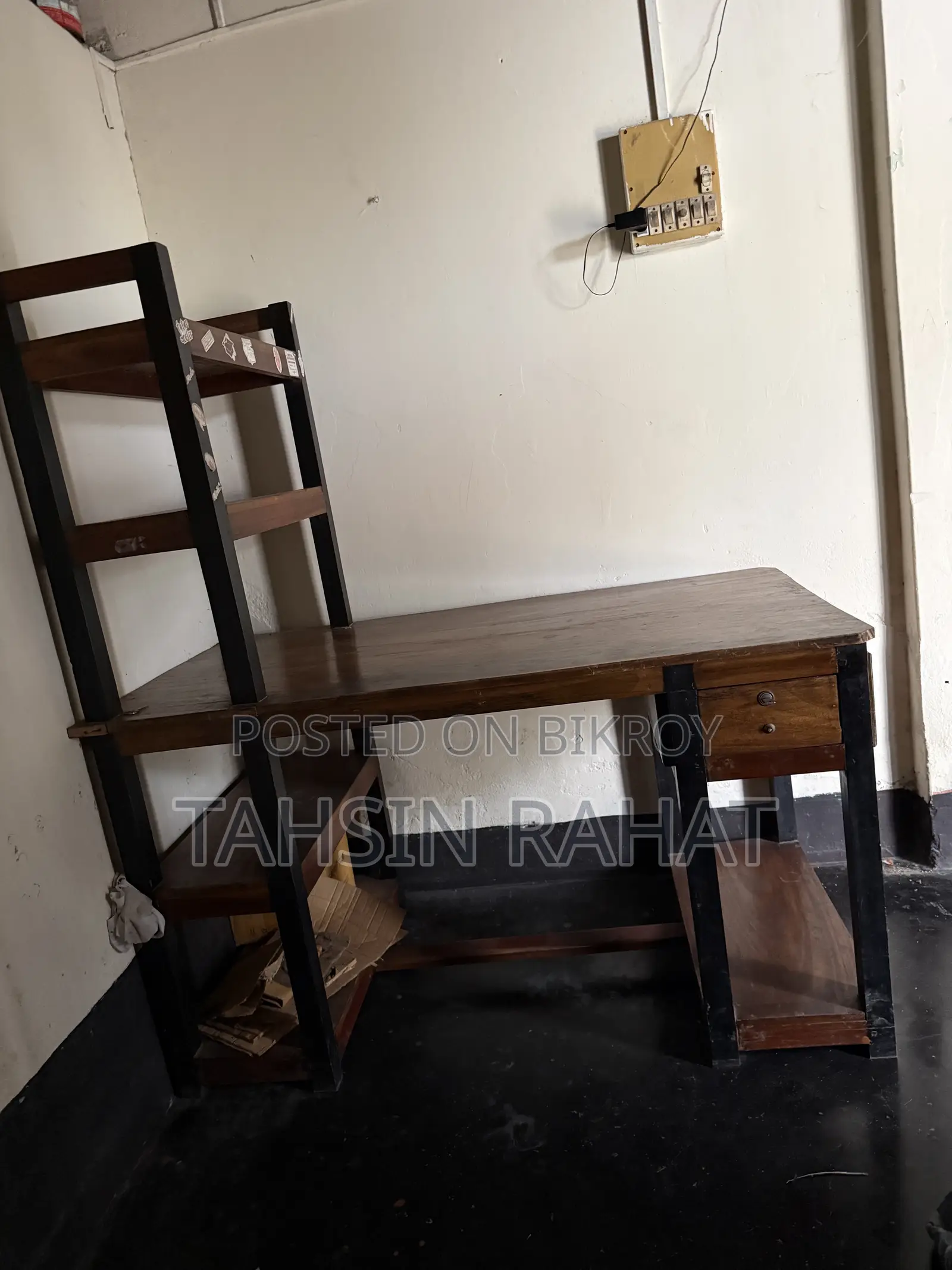 কাঠের পড়ার টেবিল, Wood Study Table