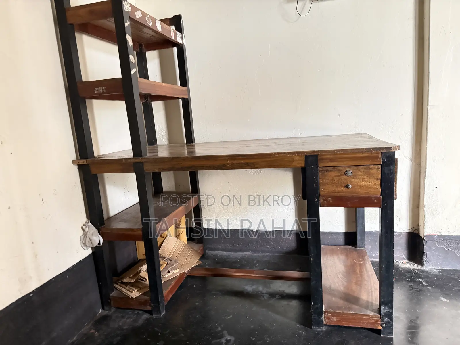 কাঠের পড়ার টেবিল, Wood Study Table