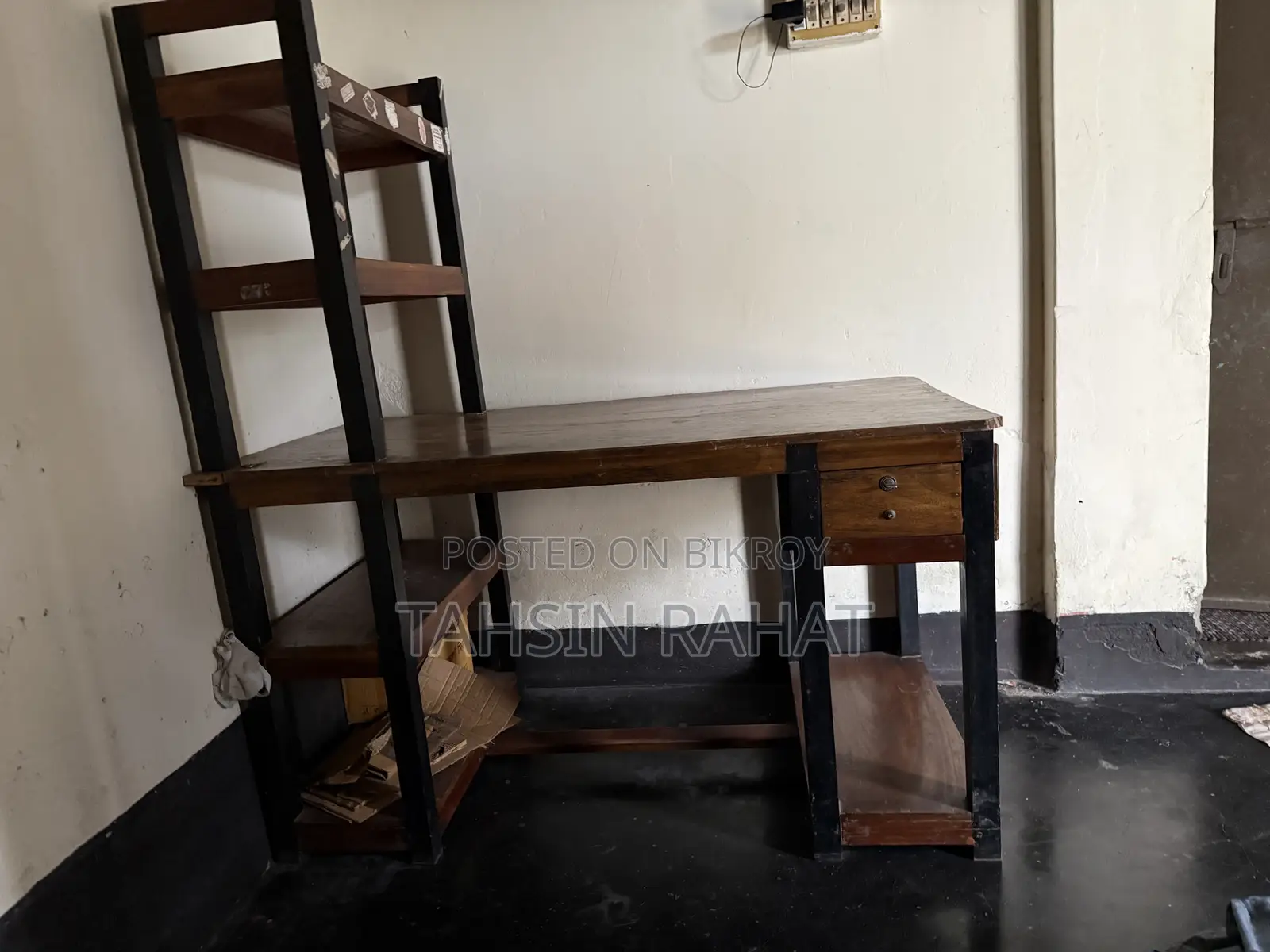 কাঠের পড়ার টেবিল, Wood Study Table