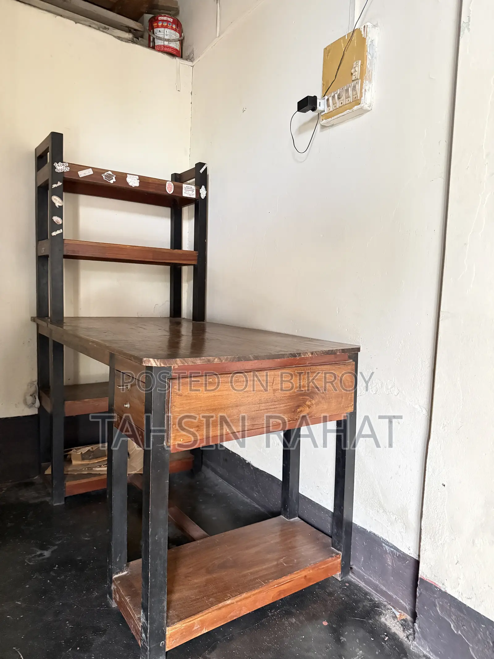 কাঠের পড়ার টেবিল, Wood Study Table