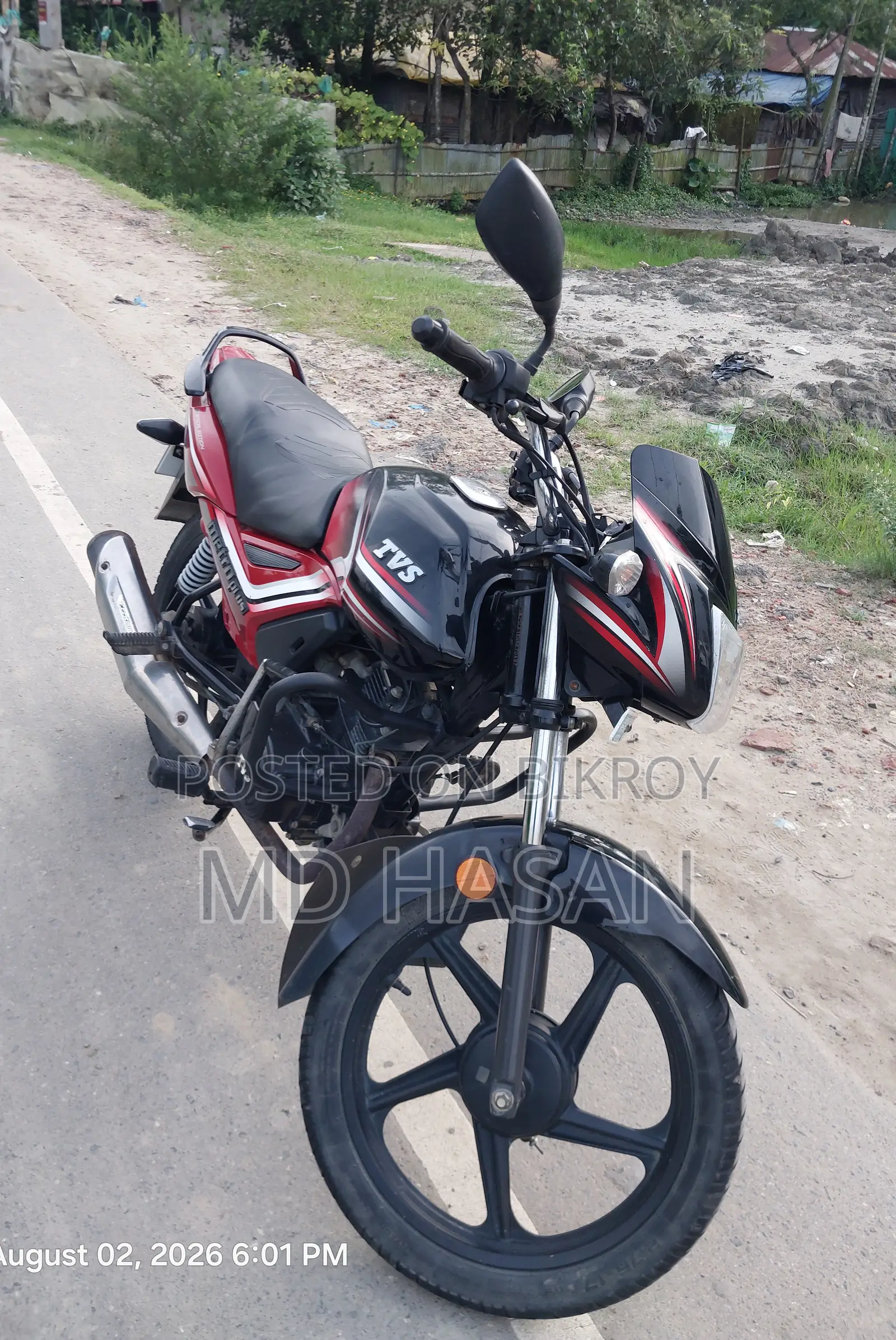 TVS Metro Plus 2023 Black