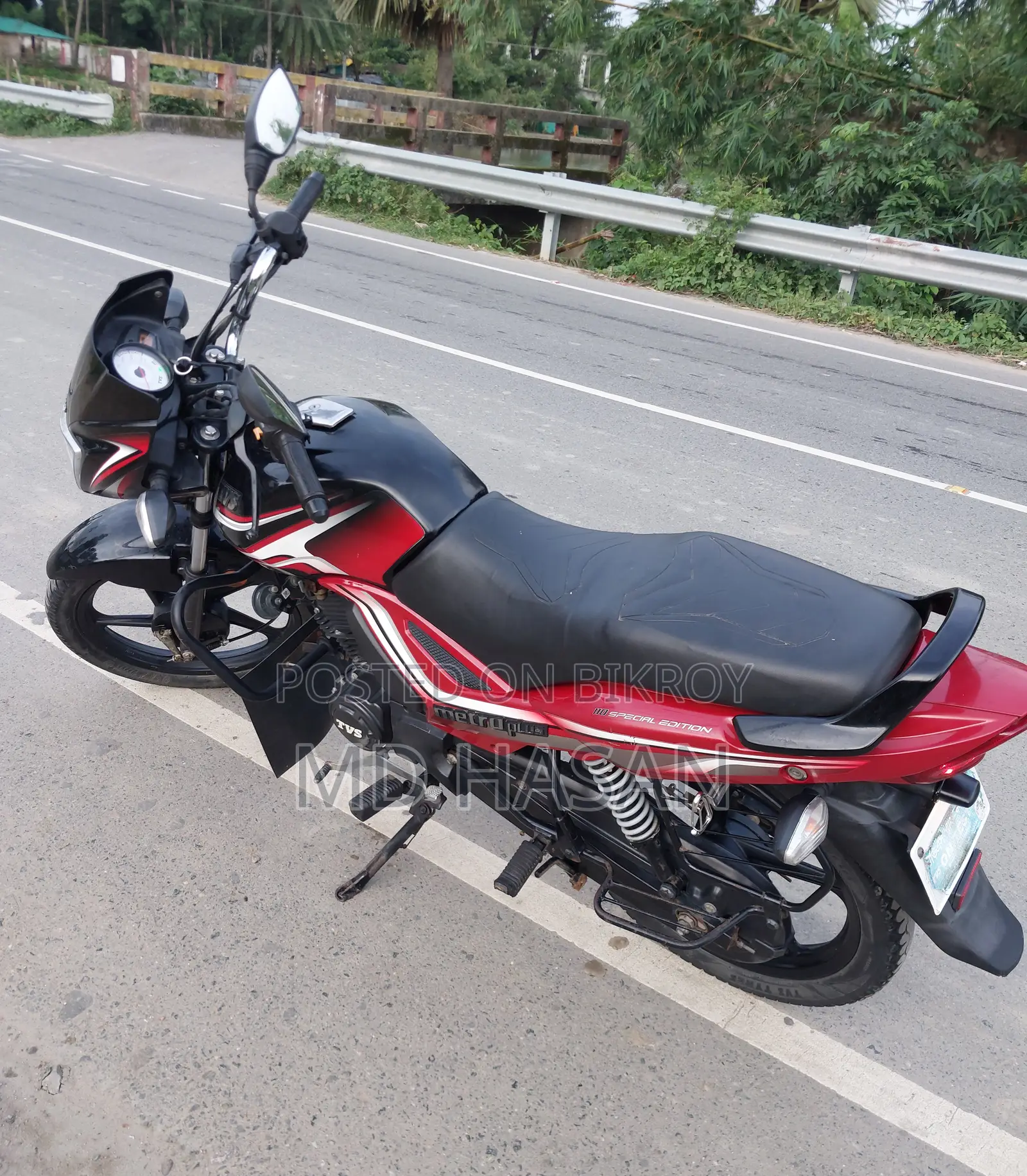 TVS Metro Plus 2023 Black