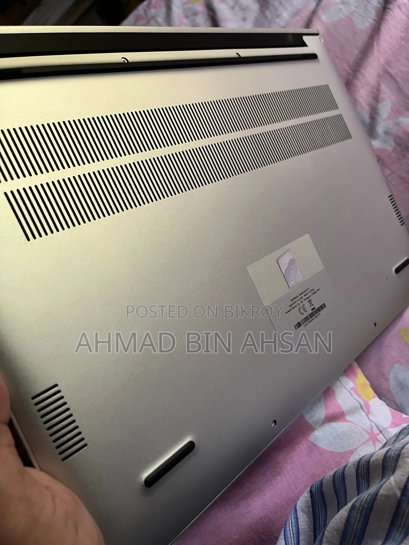 Laptop Huawei 8GB Intel Core i5 Hard Disk Drive plus Solid State Drive 512GB