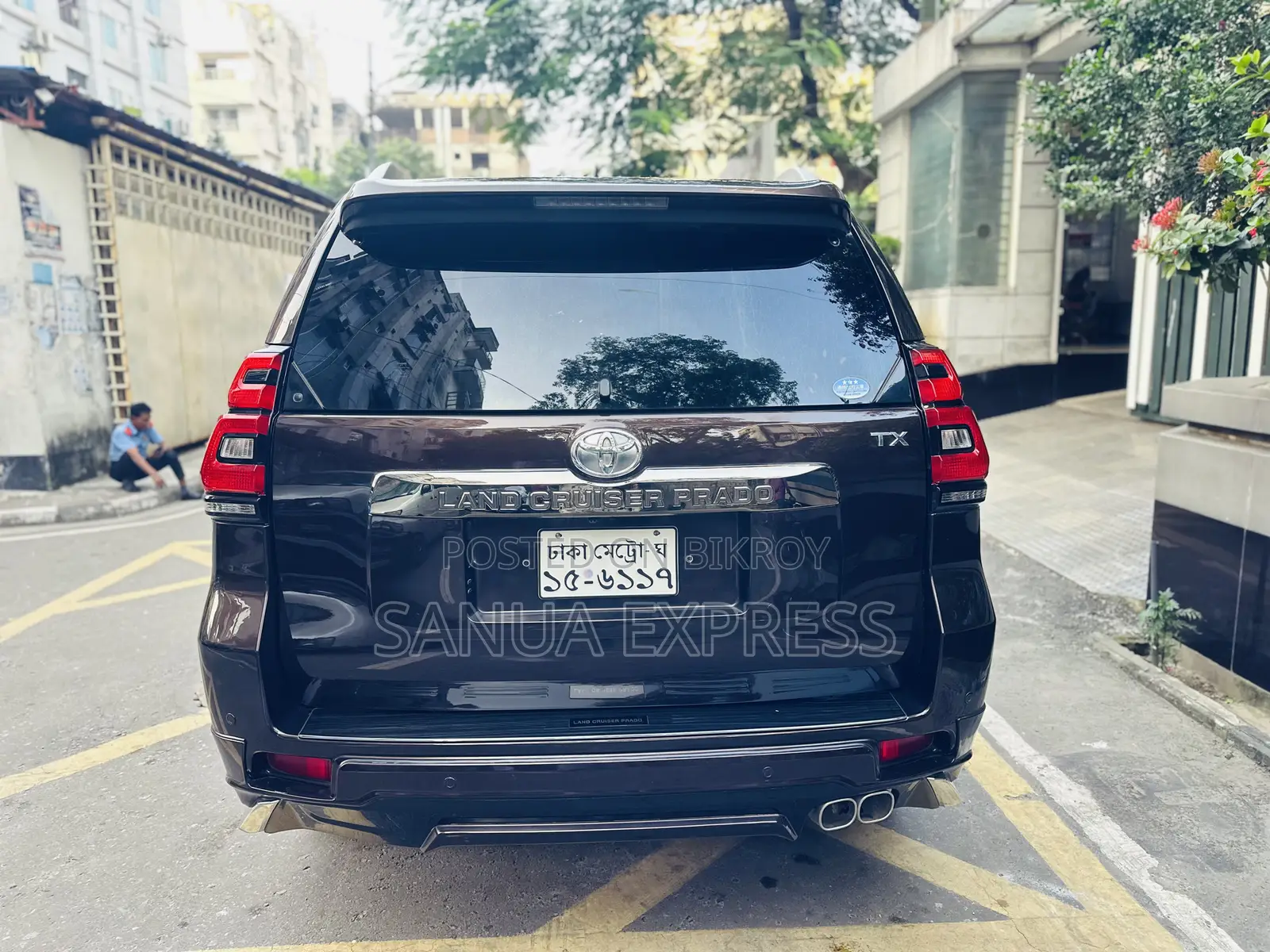 Toyota Land Cruiser Prado 2017 Brown