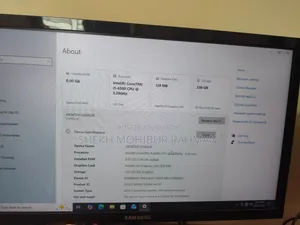 Desktop Computer 8GB Intel Core I5 SSD 256GB