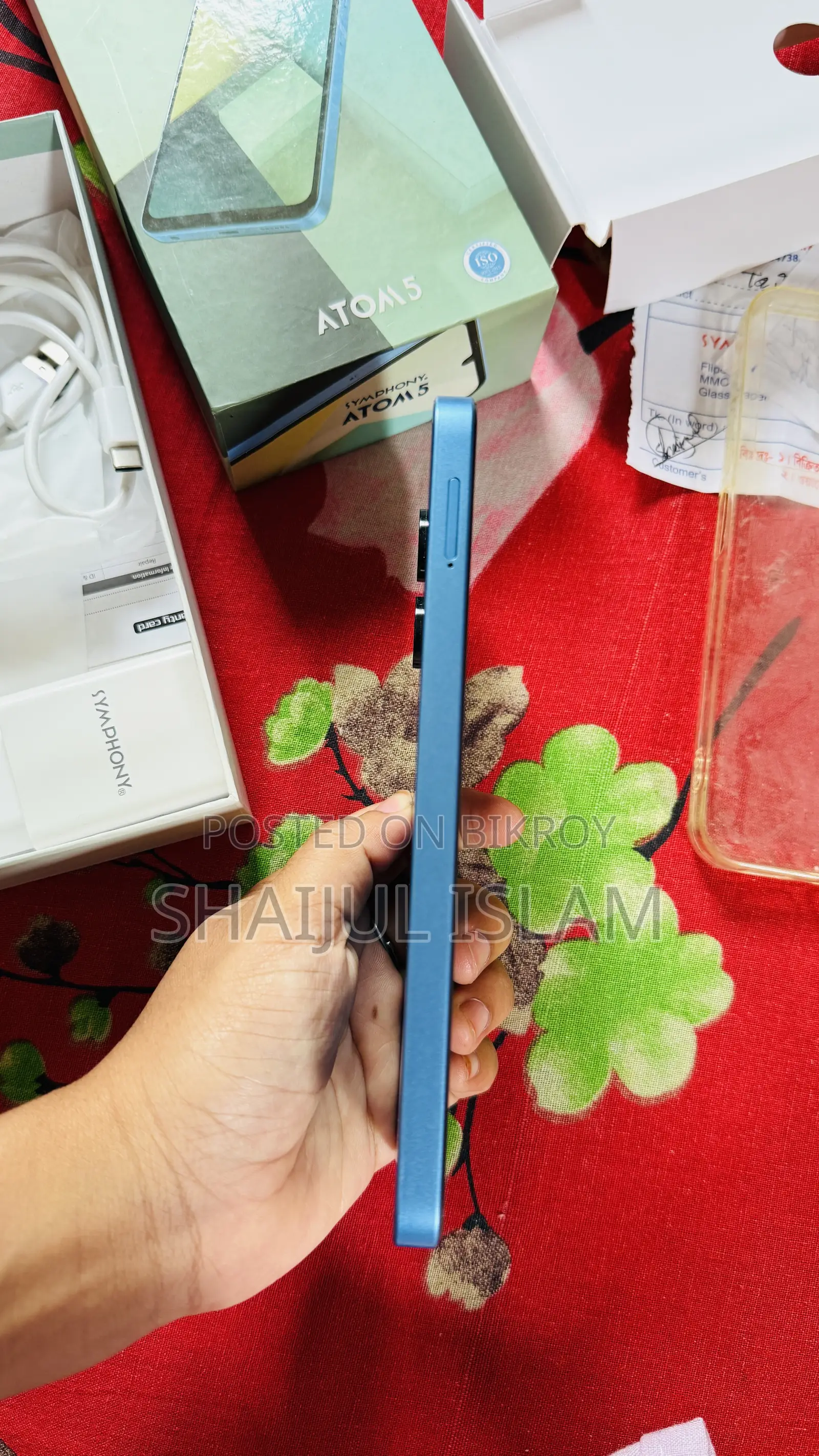 Symphony ATOM 5 64 GB Blue