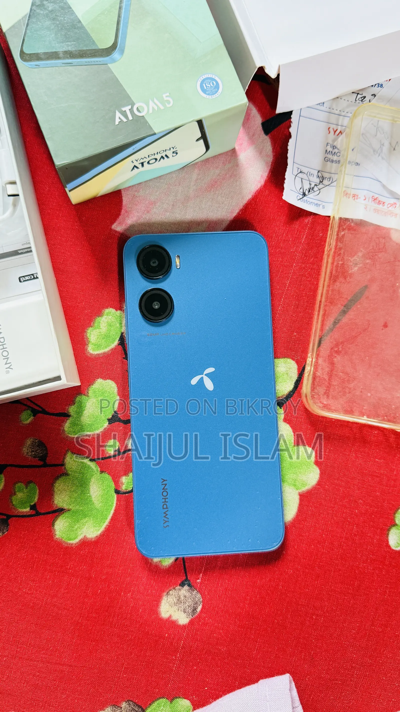 Symphony ATOM 5 64 GB Blue
