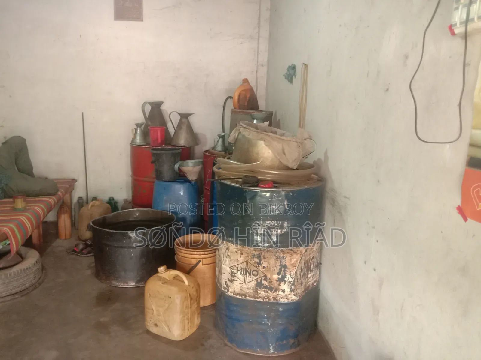 তেল এর দুকান এর ফুল সেটাপ