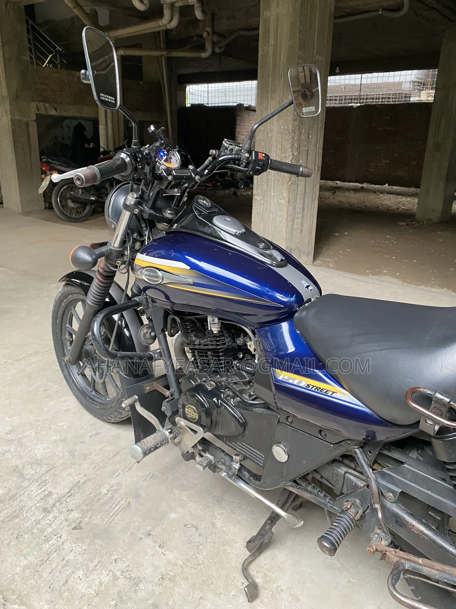 Bajaj Avenger 150 Street 2017 Blue