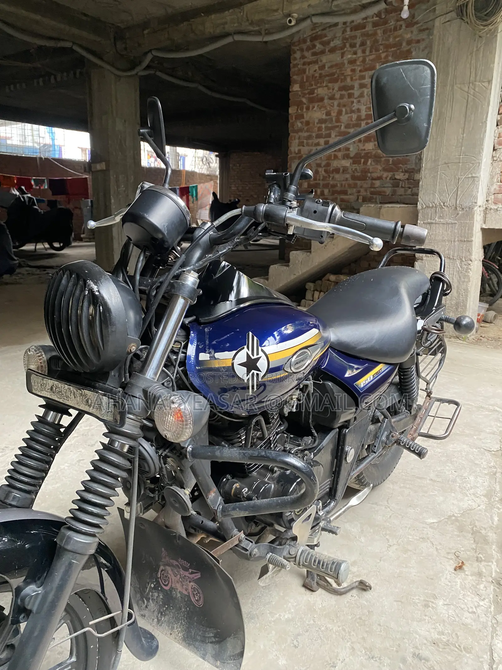 Bajaj Avenger 150 Street 2017 Blue