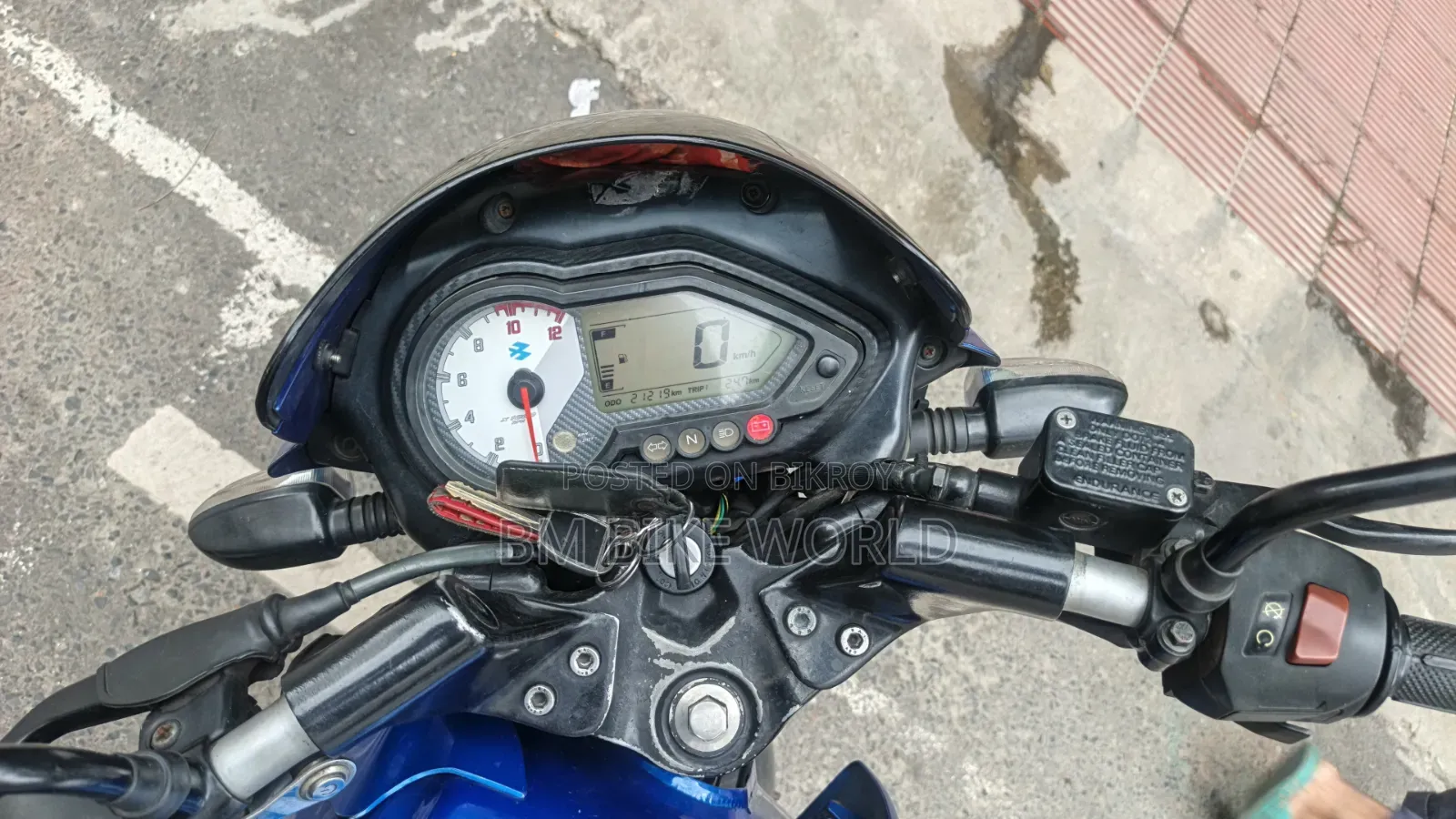 Bajaj Pulsar 150 2018 Blue