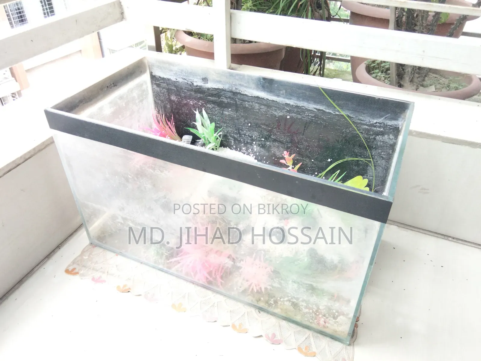 শখের একুয়ারিয়াম বিক্রয়ের জন্য!